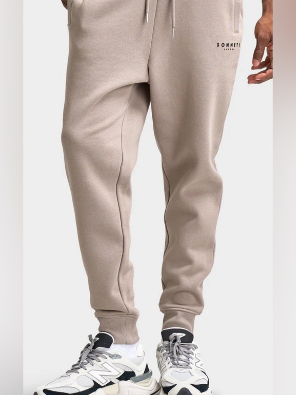 NWT Size S Sonneti Taupe Unisex Joggers - Picture 4 of 6